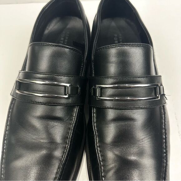 Perry Ellis Portfolio Russel Black Dress Shoe Men\'s Sz 11.5 Style PEFST14156A-2 main image 5